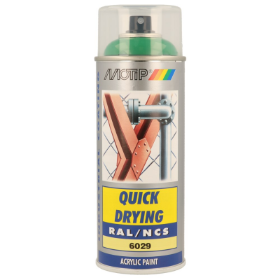 MOTIP SPUITBUS ACRYL HG RAL 6029 400ML.
