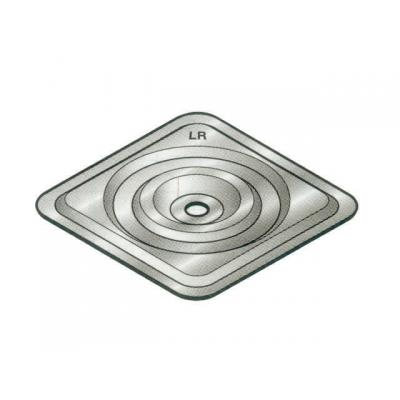 PLAQUETTE GALVA 0,80MM 64X64 294665