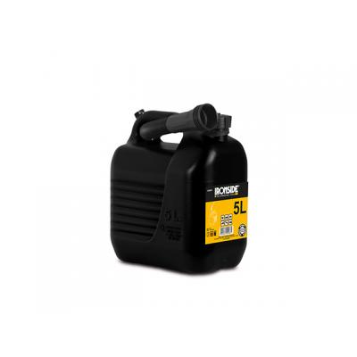 IRONSIDE JERRYCAN ZWART 5L.+ SCHENKDOP