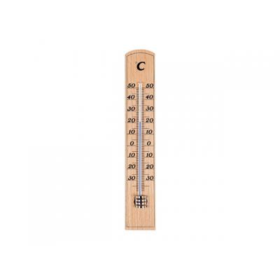 THERMOMETER KAMER 18CM NAT.HOUT