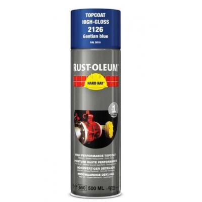 SPUITBUS VERF GENT. BLAUW RAL 5010 500ML