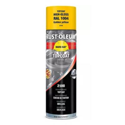 SPUITBUS VERF GOUDGEEL RAL 1004 500ML.