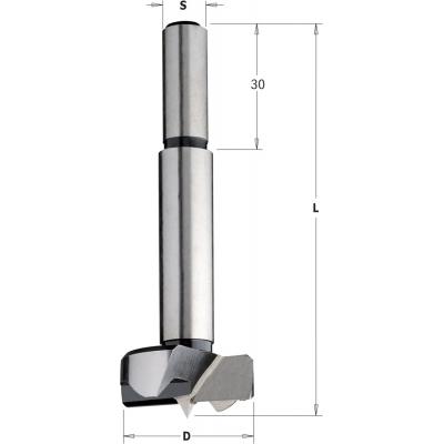 FREES HM KOPBORING D8X90 S=10MM D=8MM