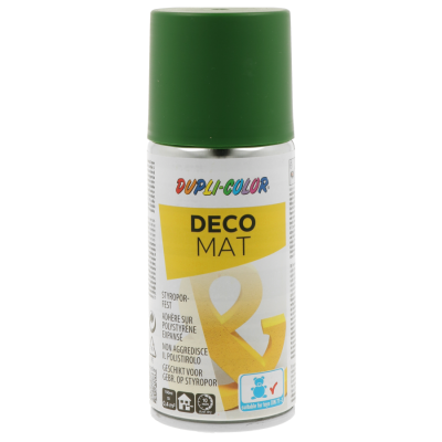 DUPLI-COLOR DECO MAT SPUITBUS MAT RAL 6002 150ML