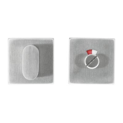 HDD WC GARNITUUR SQUARE SHAPE INOX PLUS