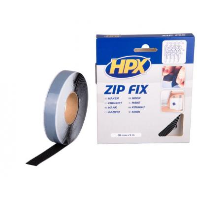 HPX KLEEFBAND ZIP FIX HAAK 20MMX5M