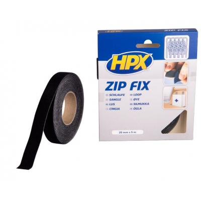 HPX KLEEFBAND ZIP FIX LUS 20MMX5M