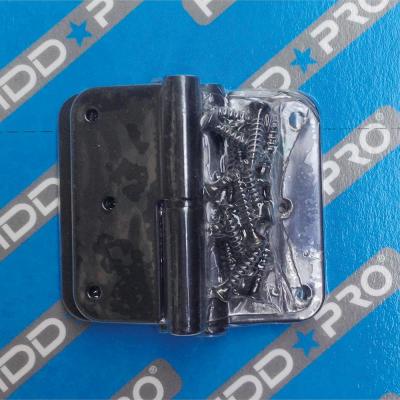 HDD PAUMELLE 80X80X2,5 NOIR GAUCHE 3PCE+VIS