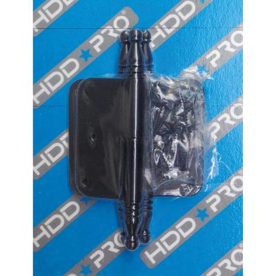 HDD PAUMELLE 80X80X2,5 VASE NOIR DROITE 3PCE+VIS