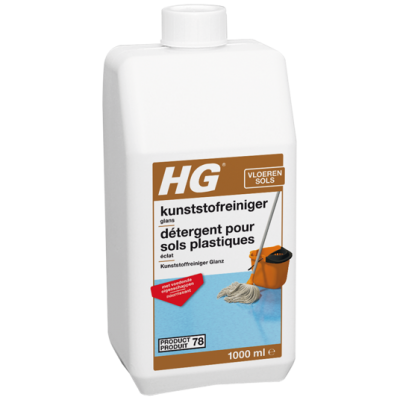 HG KUNSTSTOFREINIGER GLANS 1L.