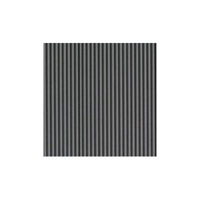 MAT RUBBER FIJN GERIBD ZWART 120CM 3MM