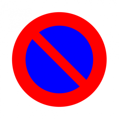 SIGNALISATIEBORD SB250 ROND 700MM E1