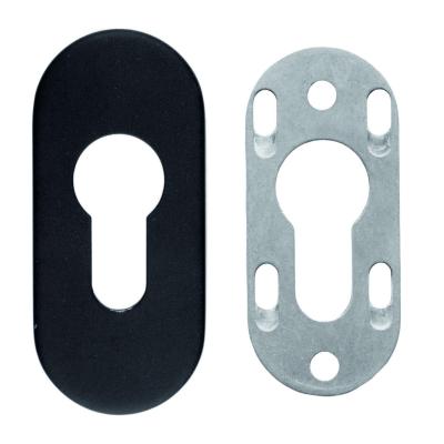 HDD VEILIGHEIDSCYLINDER PLAAT 9MM ZWART