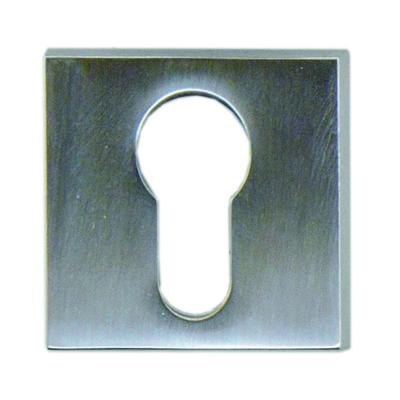 HDD CYLINDERPLAATJE SQUARE INOX LOOK