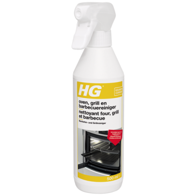 HG OVEN,GRILL & BARBECUEREINIGER 500ML.