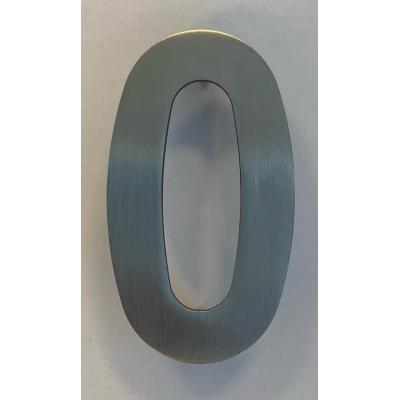 HUISNUMMER INOX TONIC 75 MM. 0