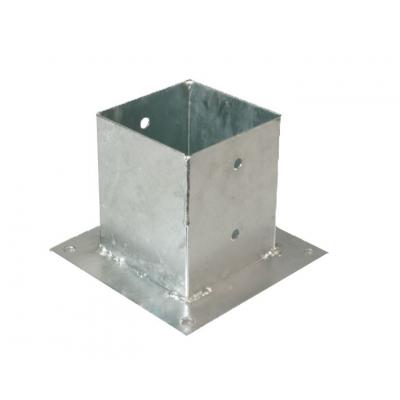 ANCRE SUR PLATINE A CHEV.GALV C 141X141