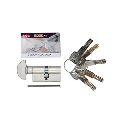 HDD CYLINDRE AGB DE SECURITE BOUTON 5000PS 60MM INOX LOOK SKG**