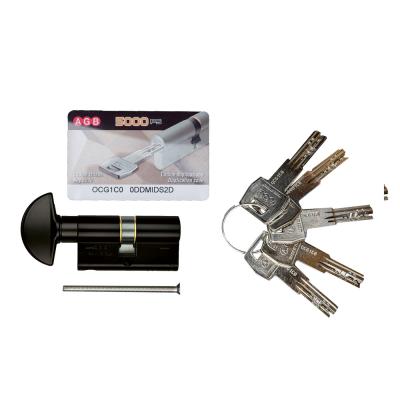 HDD CYLINDRE AGB DE SECURITE BOUTON 5000PS 60MM NOIR SKG**