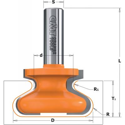 FREES D=38.1 D1=17MM I=18 R=6 12HW