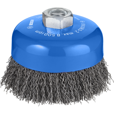 BOSCH Brosse boisseau PRO Metal clean, 100 x 0,5 mm, à filetage