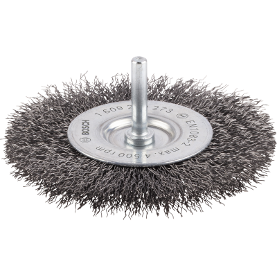 BOSCH Brosse circulaire PRO Metal clean, emmanchement droit, 100 x 0,3 mm