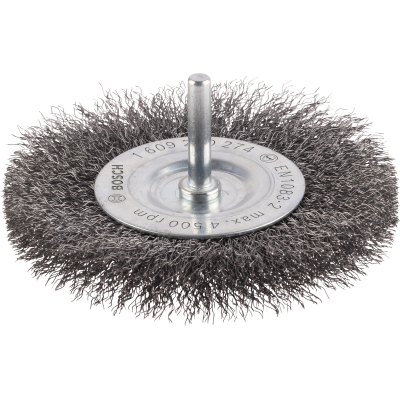 BOSCH Brosse circulaire PRO Metal clean, emmanchement droit, 100 x 0,2 mm