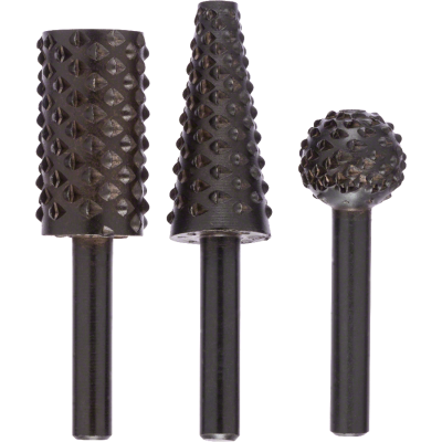 BOSCH Kit de 3 fraises pour travail à la main, 16 mm