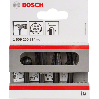 BOSCH Kit de 4 fraises pour travail à la main, 13 mm