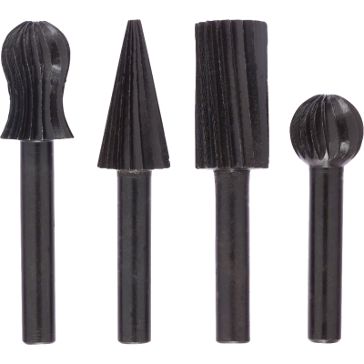 BOSCH Kit de 4 fraises pour travail à la main, 13 mm