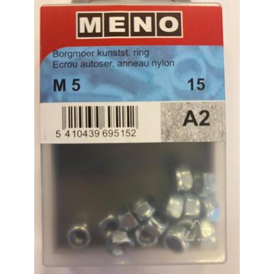ZESKANTBORGMOER KL6 DIN 985 M5 ZN 15ST