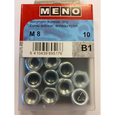 ZESKANTBORGMOER KL6 DIN 985 M8 ZN 10ST