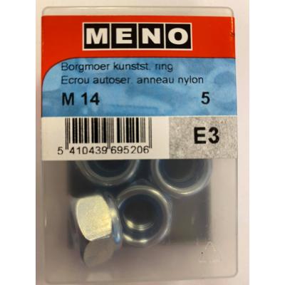 ZESKANTBORGMOER KL6 DIN 985 M 14 ZN 5ST