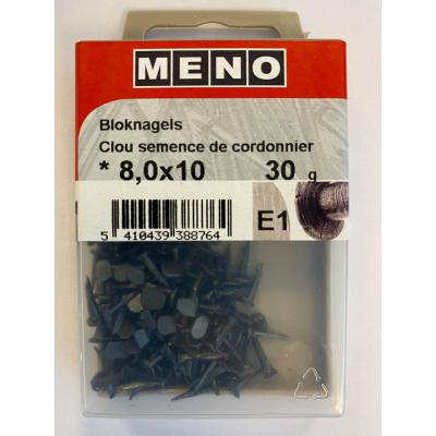 BLOKNAGELS 8X10 BLAUW GEHARD 30G