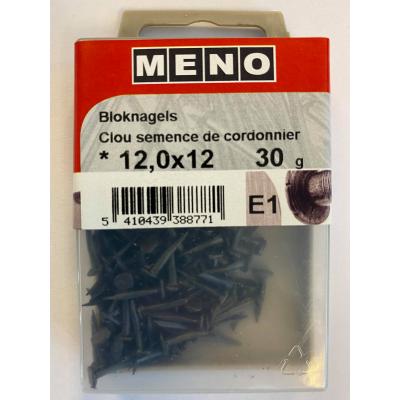 BLOKNAGELS 12X12 BLAUW GEHARD 30G