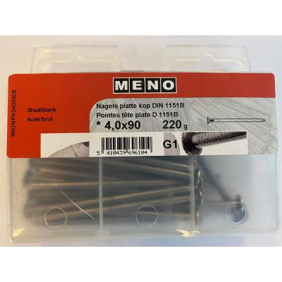 NAGELS PLATTE KOP DIN 1151B 4X90 220G
