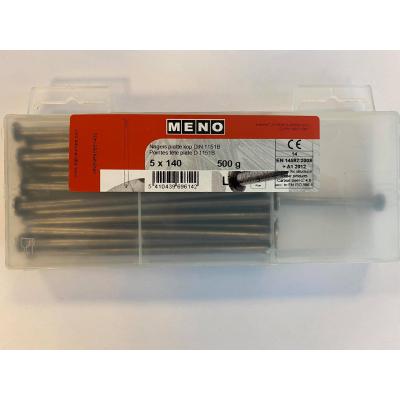 NAGELS PLATTE KOP DIN 1151B 5X140 500G