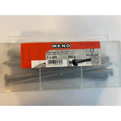 NAGELS PLATTE KOP DIN 1151B 7X200 500G