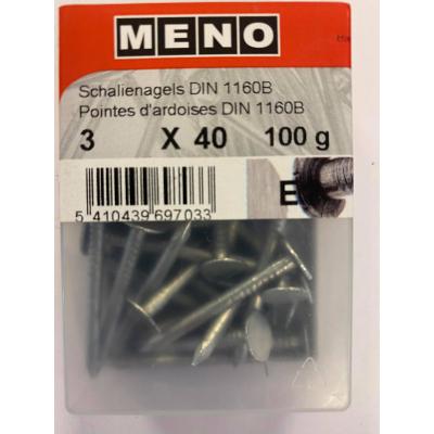 SCHALIENAGEL EBK D1160B 3X40 VZN 100G