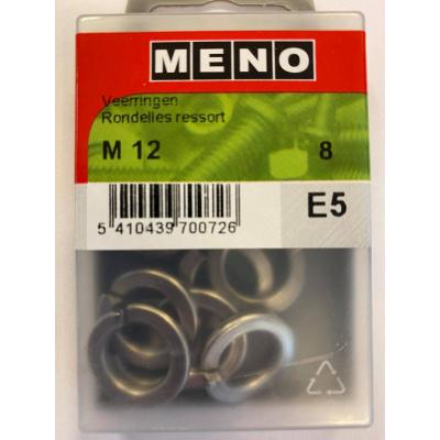 VEERRING DIN 127B M 12 A2/BLISTER 8ST