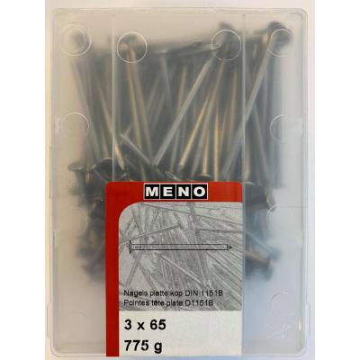 NAGELS PLATTE KOP DIN 1151B 3X65 775G