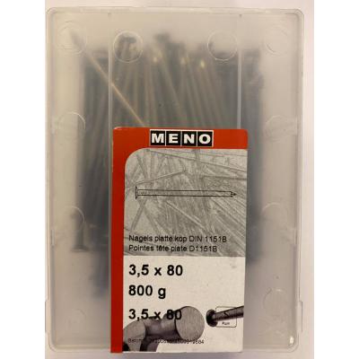 NAGELS PLATTE KOP DIN 1151B 3.5X80 800G