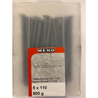 NAGELS PLATTE KOP DIN 1151B 5X110 800G