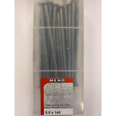 NAGELS PLATTE KOP DIN 1151 5.5X140 1000G