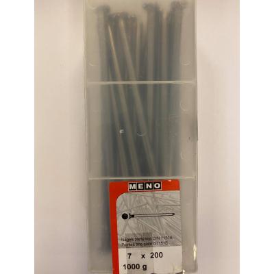 NAGELS PLATTE KOP DIN 1151B 7X200 1000G