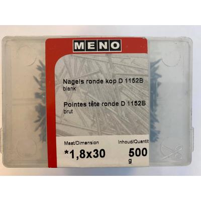 NAGELS RONDE KOP DIN 1152 1.8X30 500G