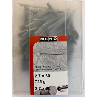 NAGELS RONDE KOP DIN 1152 2,7X60 725G