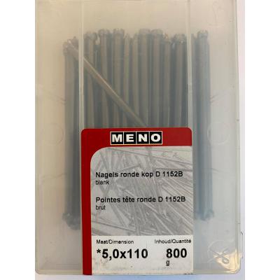 NAGELS RONDE KOP DIN 1152 5X110 800G
