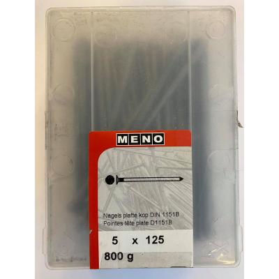 NAGELS RONDE KOP DIN 1152 5X125 800G