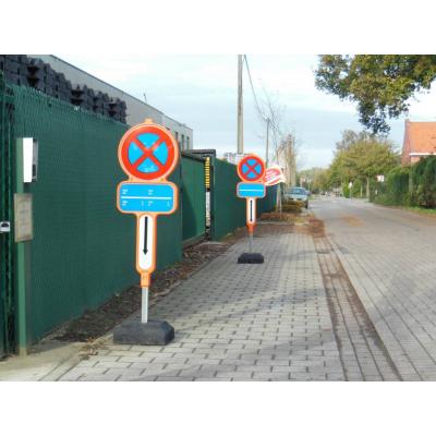 STICKER DATUM BLANCO PARKEERVERBOD KL I